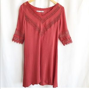 Maurices rust coloured dress